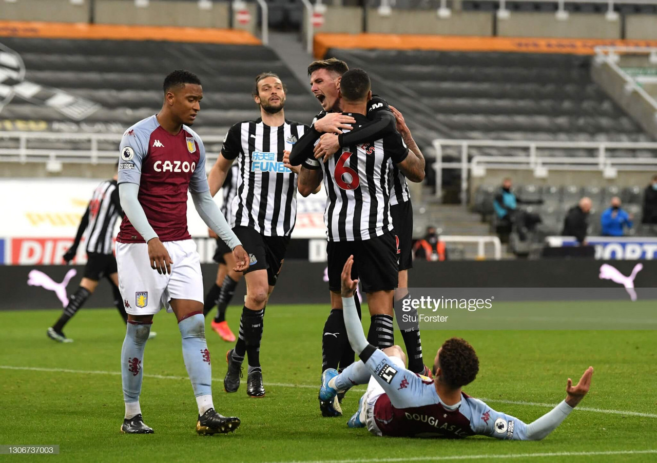 Newcastle United 1-1 Aston Villa: Lascelles header clinches Magpies last-gasp point
