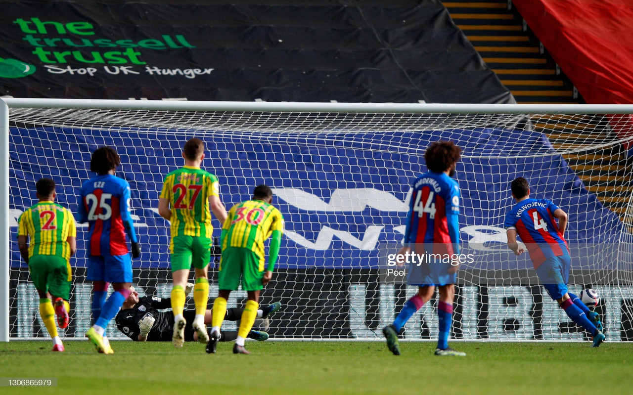 As it happened: Crystal Palace edge victory, condemning West Brom to a likely Championship return 