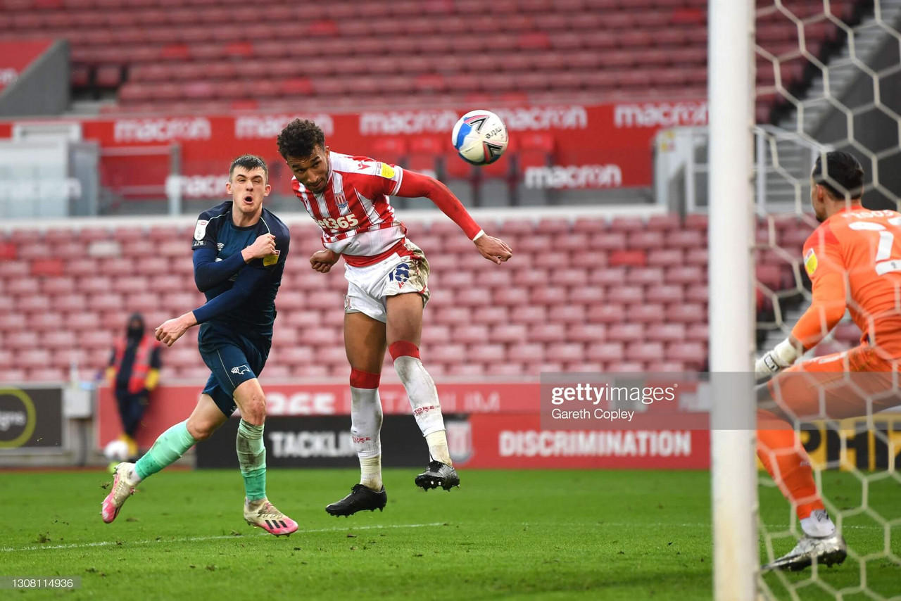 Stoke City 1-0 Derby County: Brown's header ends a dull run of form for Potters