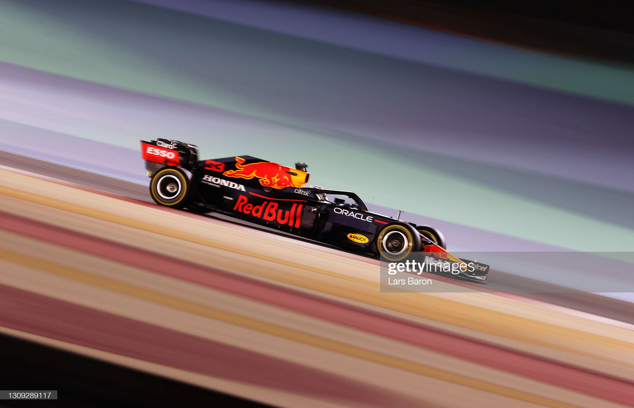 Red Bull finish top again, as Raikkonen finds the wall - Bahrain FP2 2021