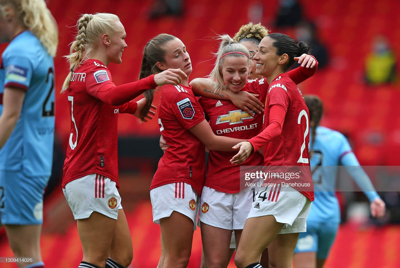 Manchester United 2-0 West Ham United: James and Press on the money as United claim their first three points from Old Trafford