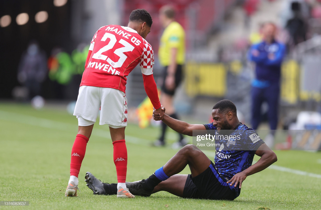 Mainz 1-1 Hertha Berlin: Honors even at the Opel Arena