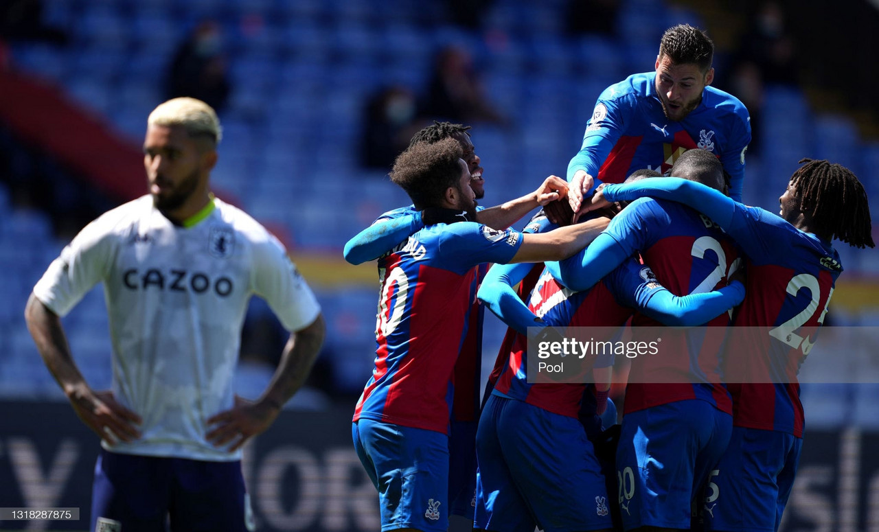 Crystal Palace 3-2 Aston Villa: Mitchell scores at the death as Eagles complete fightback