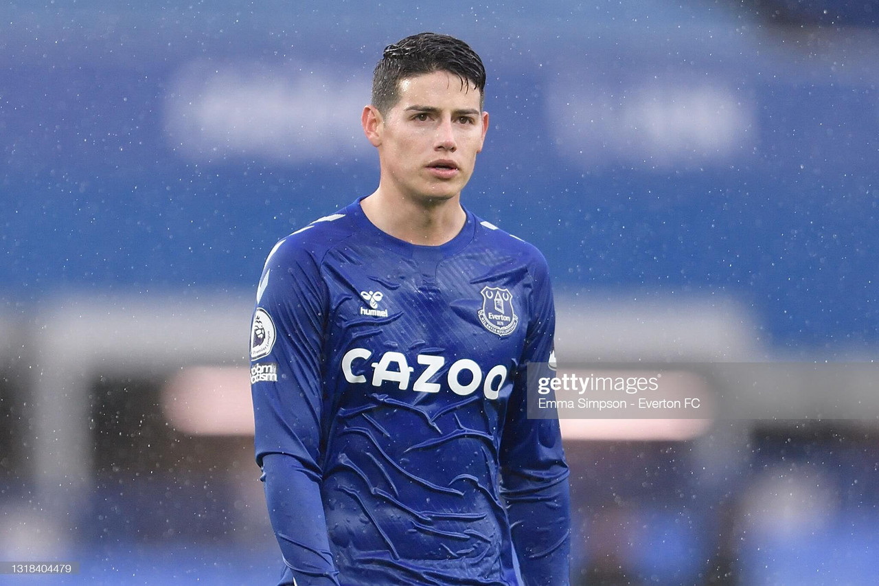 James Rodriguez is a problem Everton need to address