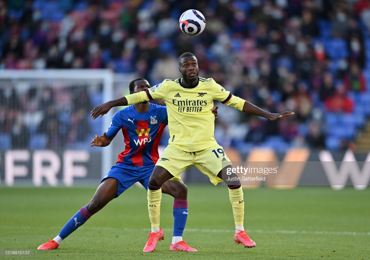 Crystal Palace 1-3 Arsenal: Nicolas Pepe grabs double at Selhurst Park