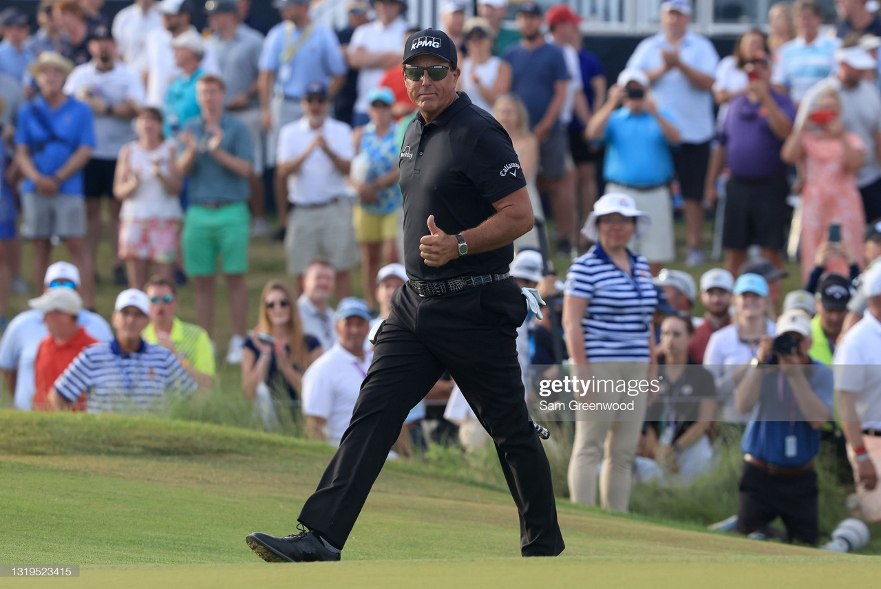 2021 PGA Championship: Mickelson leads by one, on the cusp of golf history