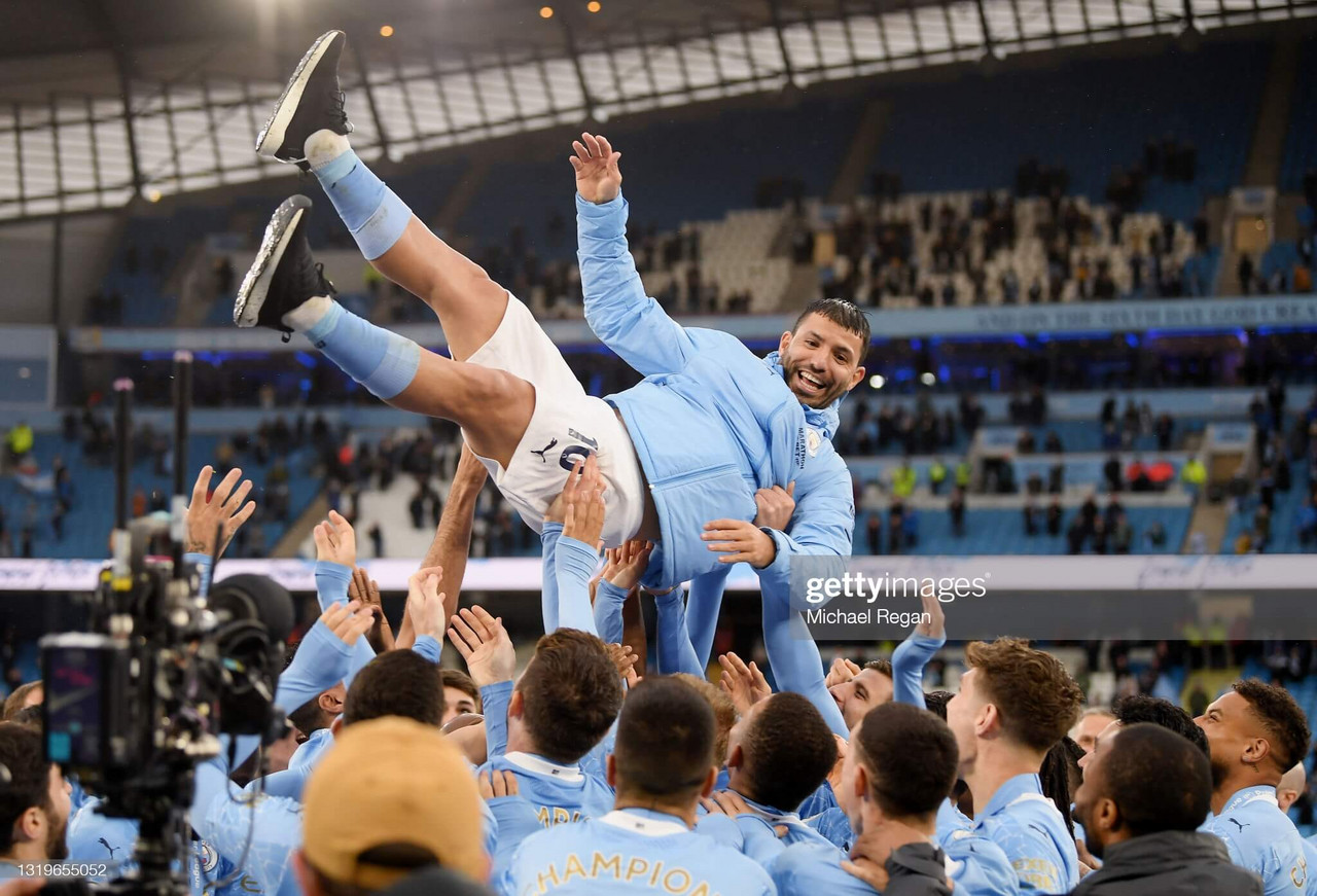 Sergio Aguero's brace on his farewell sums up his legendary career at Man City