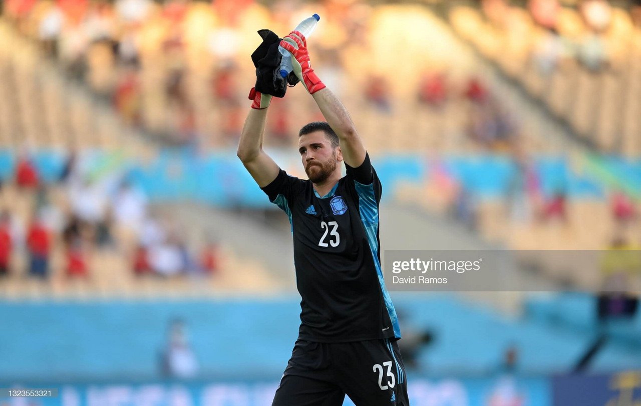 EURO 2020: Cool head and muddy fields helped Unai Simon become Spain's No.1