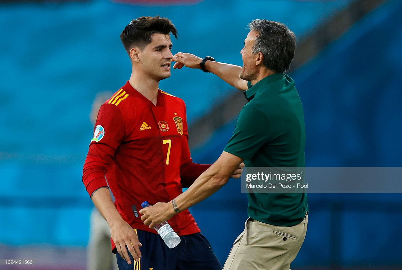 EURO 2020: Enrique urges police to act over Alvaro Morata abuse