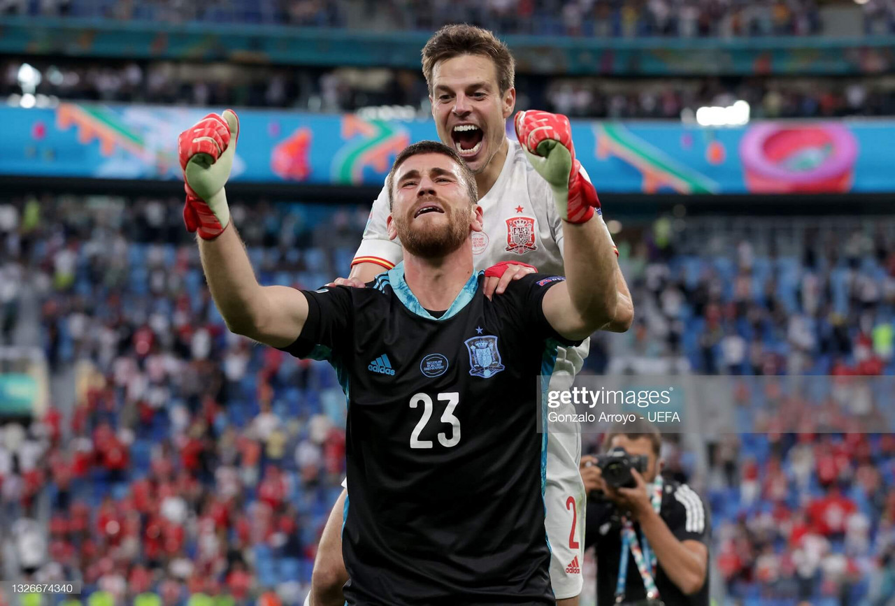 EURO 2020: 'Angel hands' to the rescue as Spain book semi-final place