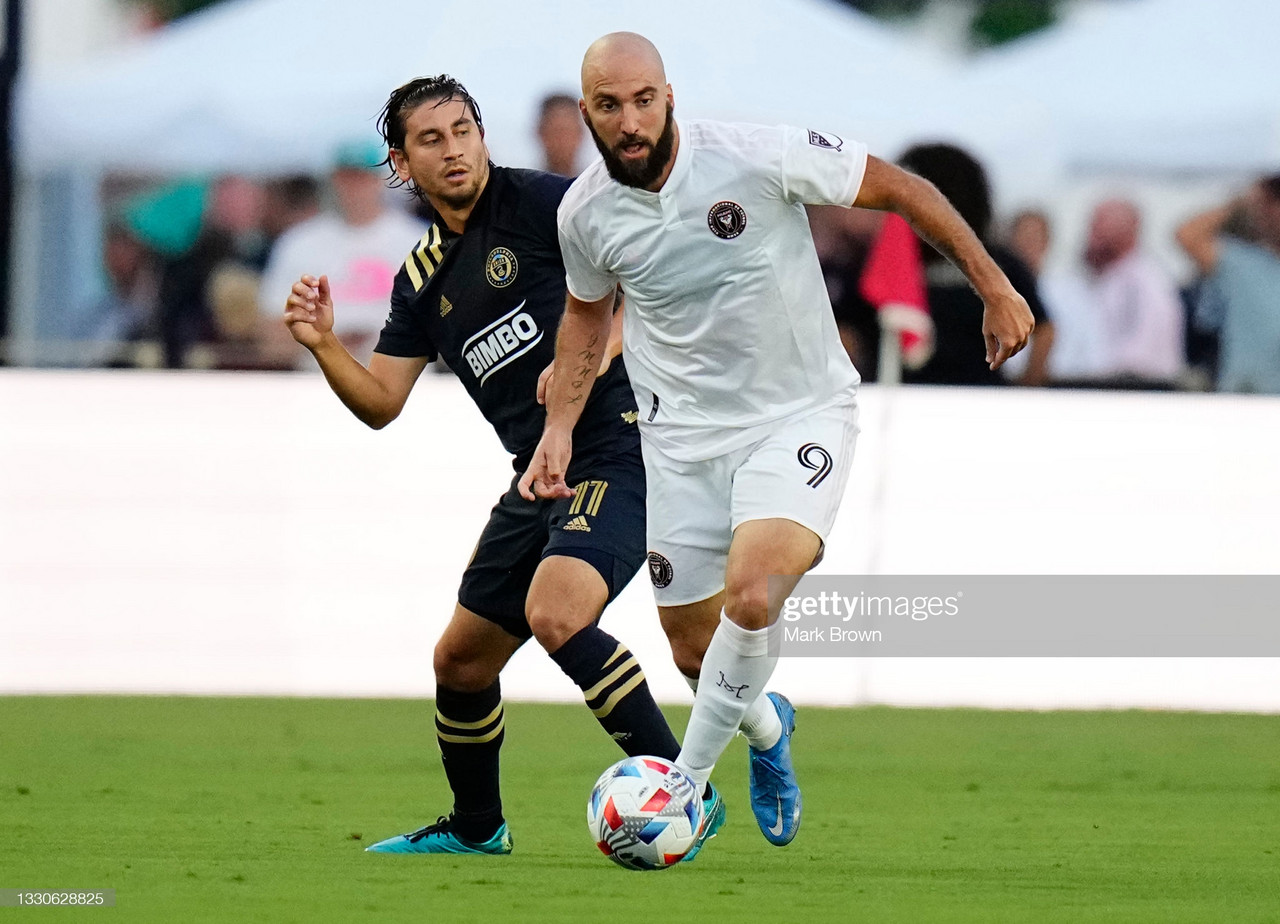 Inter Miami 1-1 Philadelphia: Przybylko rescues point for Union