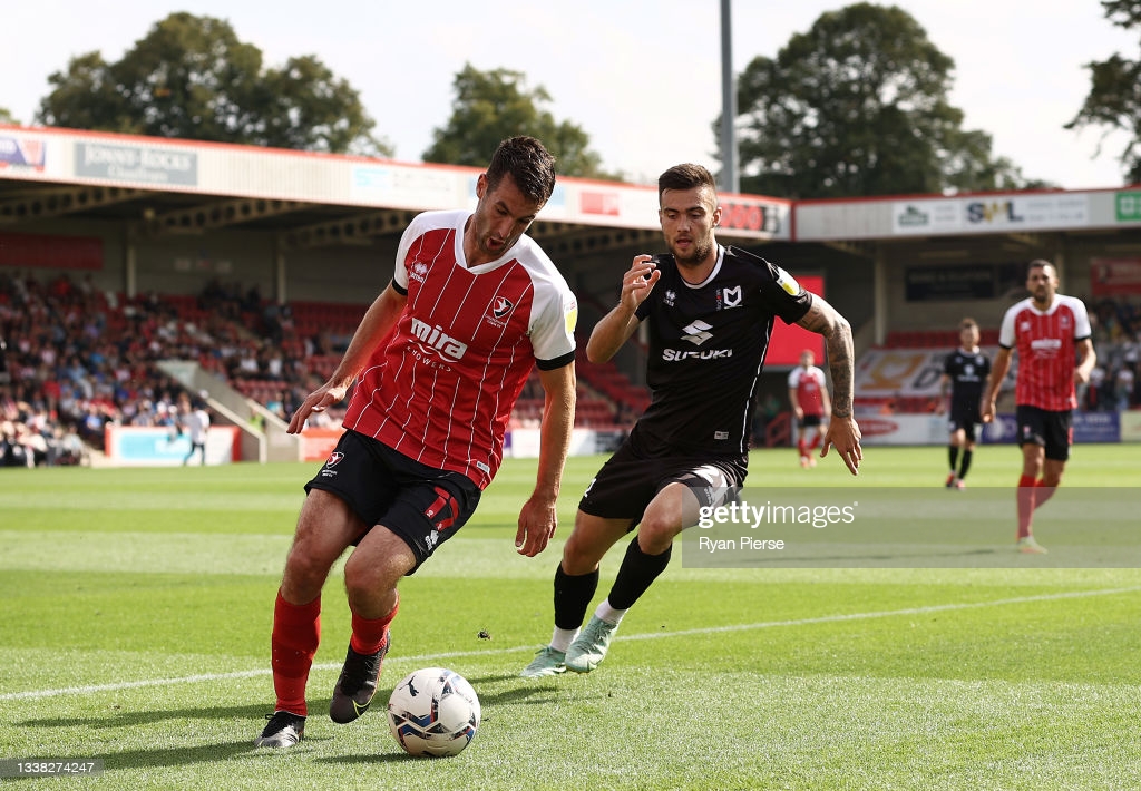 Cheltenham Town 1-1 MK Dons: Late Boateng goal spares Dons' blushes