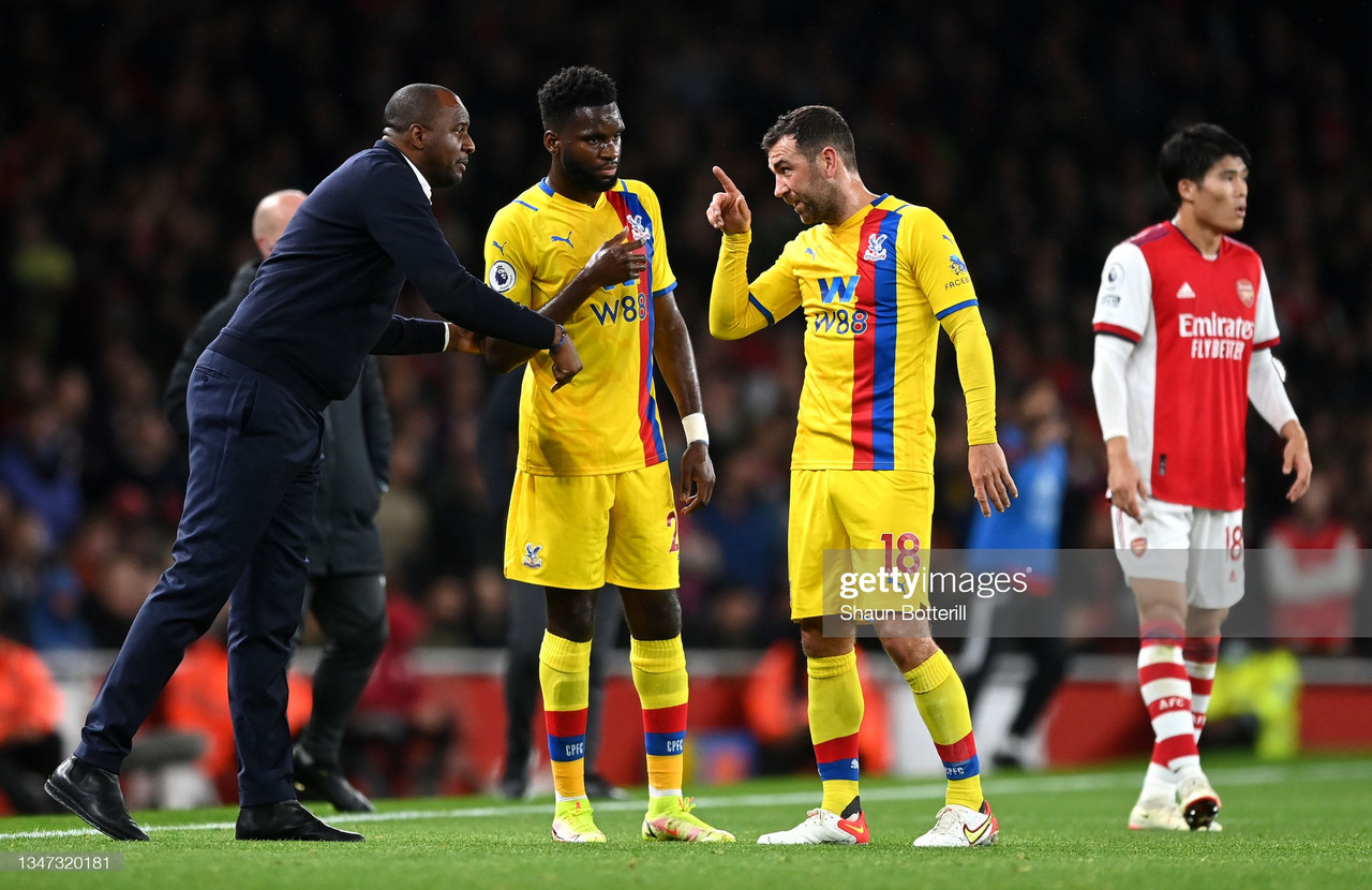 Recent results for Crystal Palace fail to highlight Patrick Vieira's glaring potential to succeed