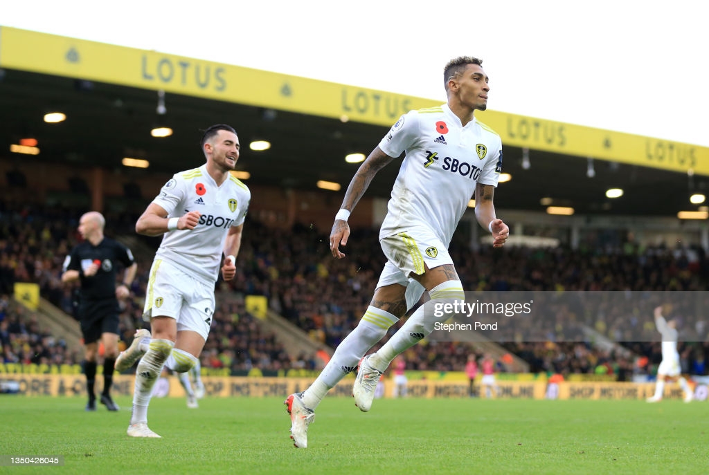 Norwich City 1-2 Leeds United: Raphinha stars as Whites nip Canaries
