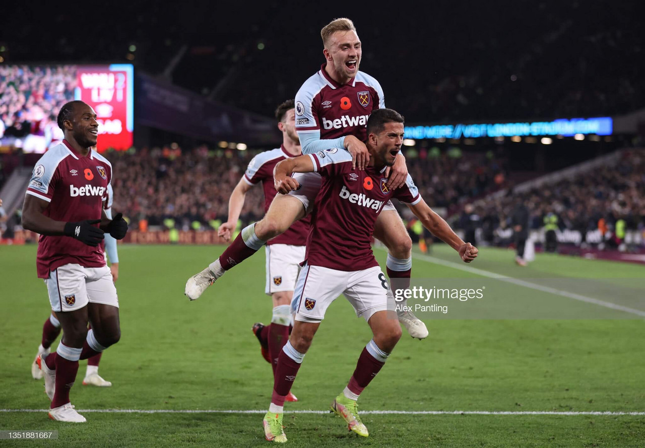 West Ham 3-2 Liverpool: Liverpool's unbeaten run halted by West Ham