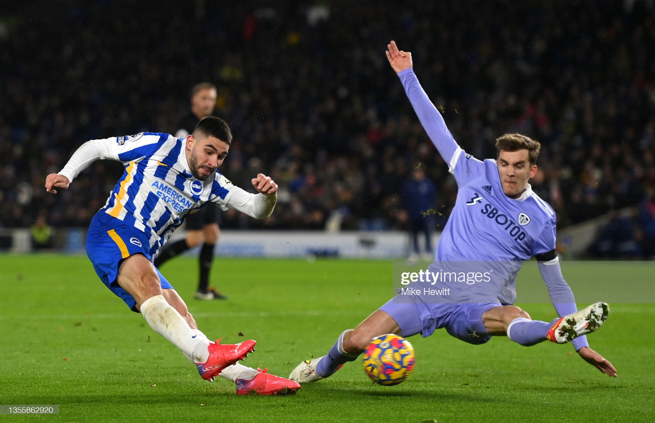 Brighton 0-0 Leeds: A point apiece in the Premier League as missed chances prove costly