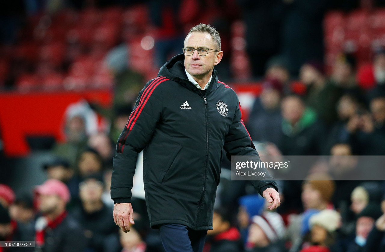 Ralf Rangnick explains his formation in first match in charge at Manchester United