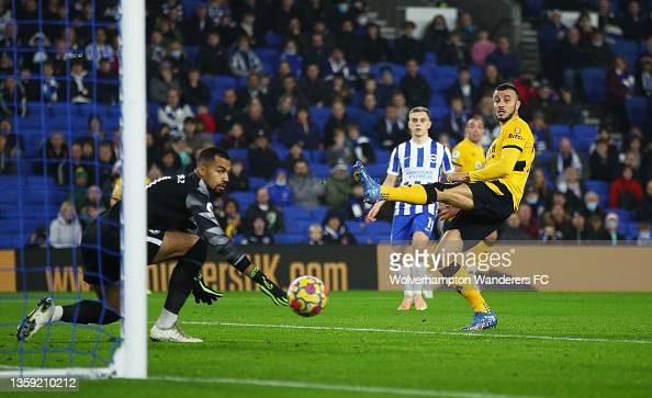 Brighton and HA 0-1 Wolves: Saiss strikes sees Wolves return to winning ways