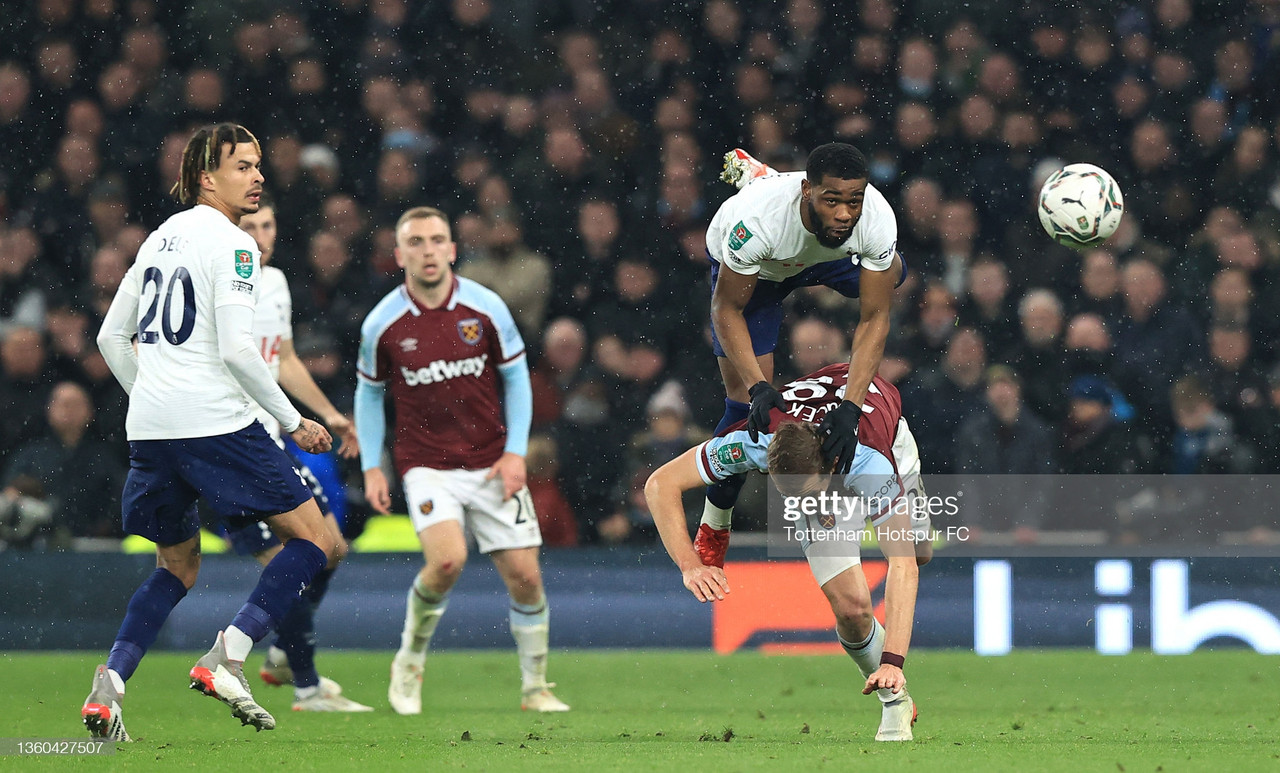 Spurs down Hammers and move into Cup semifinals