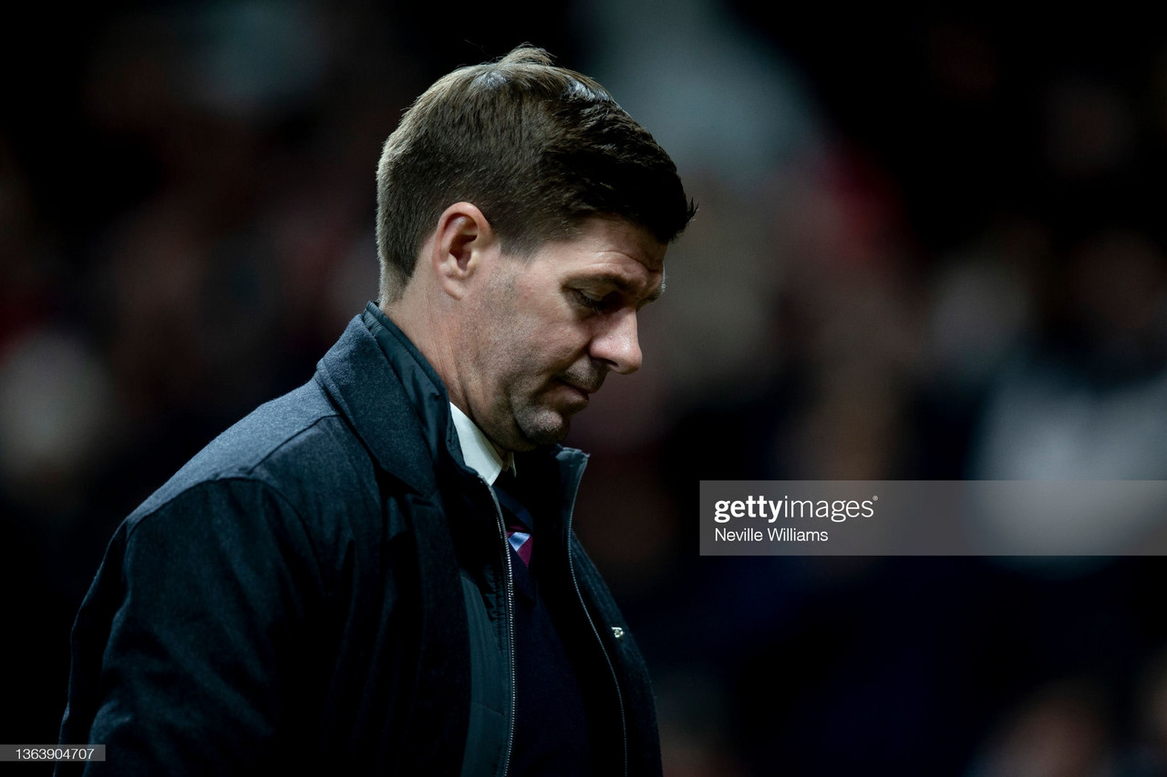 Aston Villa boss Steven Gerrard unhappy with time it took VAR to disallow Ings strike