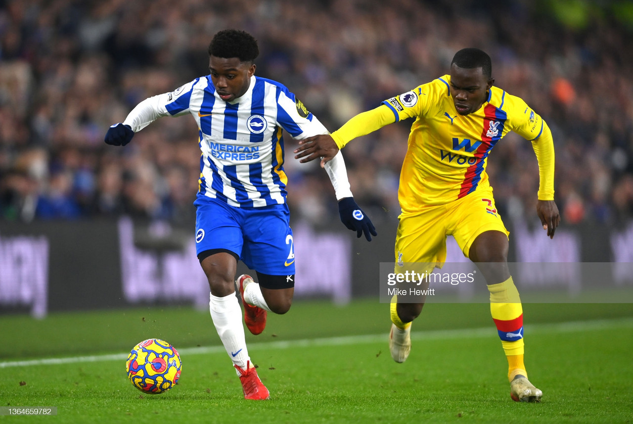 Brighton & Hove Albion 1-1 Crystal Palace: Andersen own goal rescues point for Seagulls