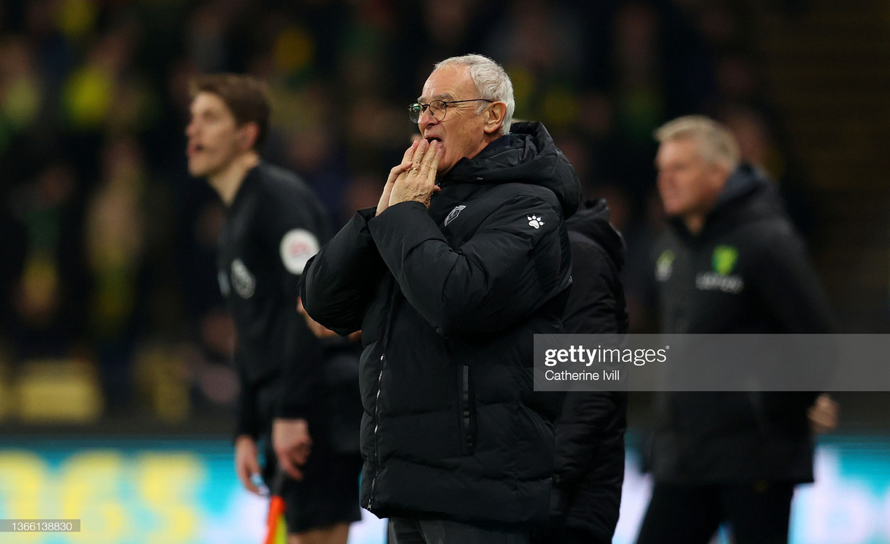 Watford 0-3 Norwich City: Ranieri's reign on the brink as Canaries embarrass Watford