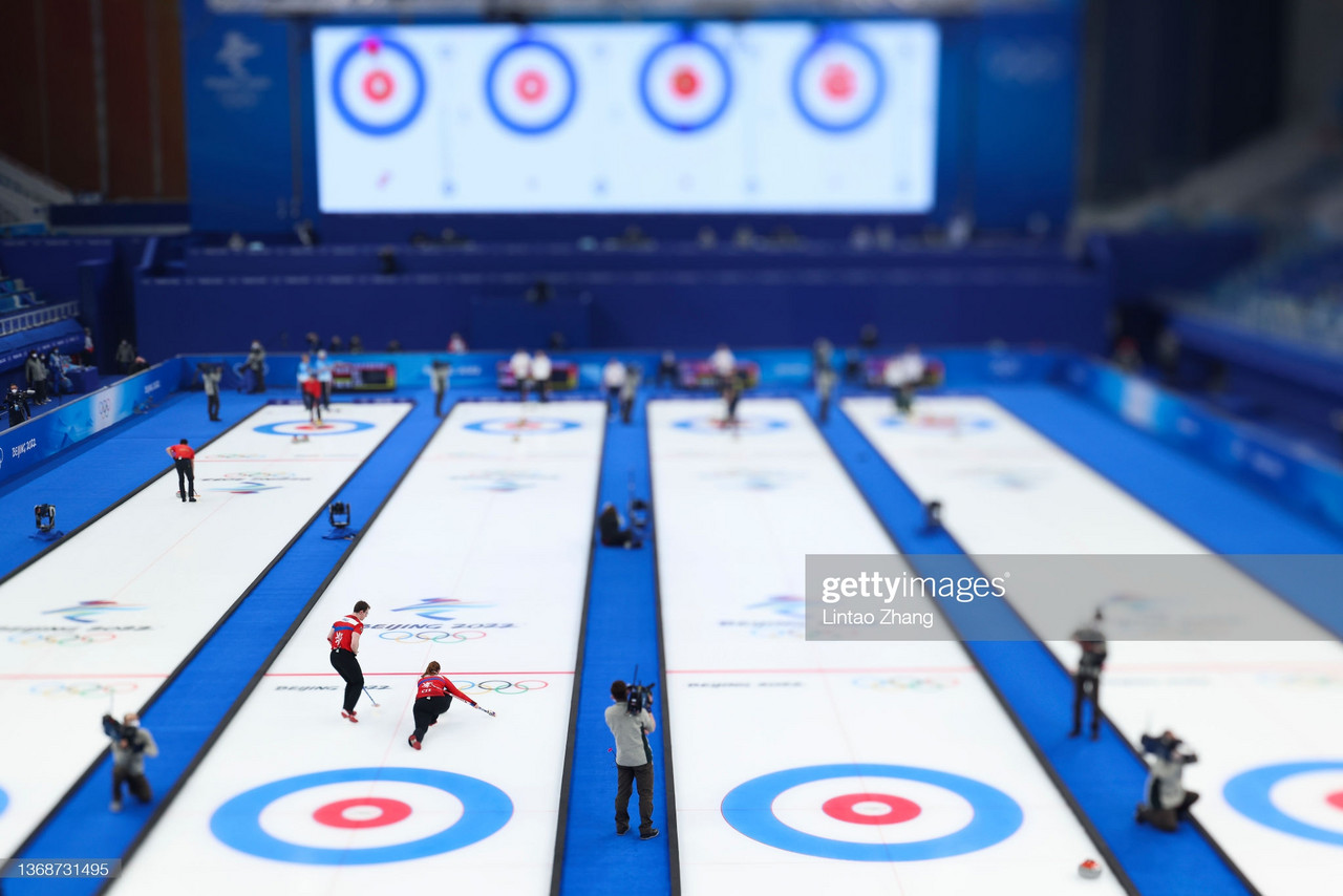 2022 Winter Olympics Mixed doubles curling session 8 recap