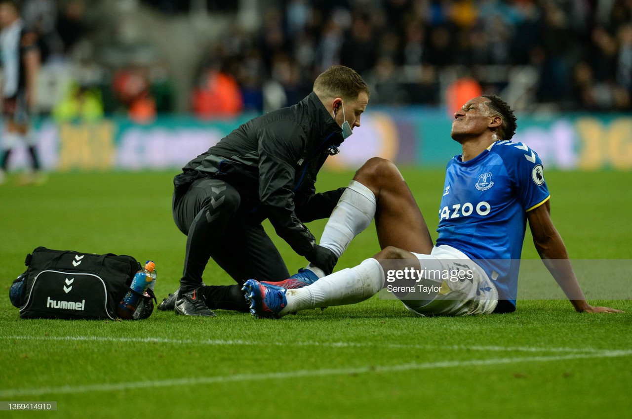 Mina ruled out for up to 10 weeks in further blow to Lampard