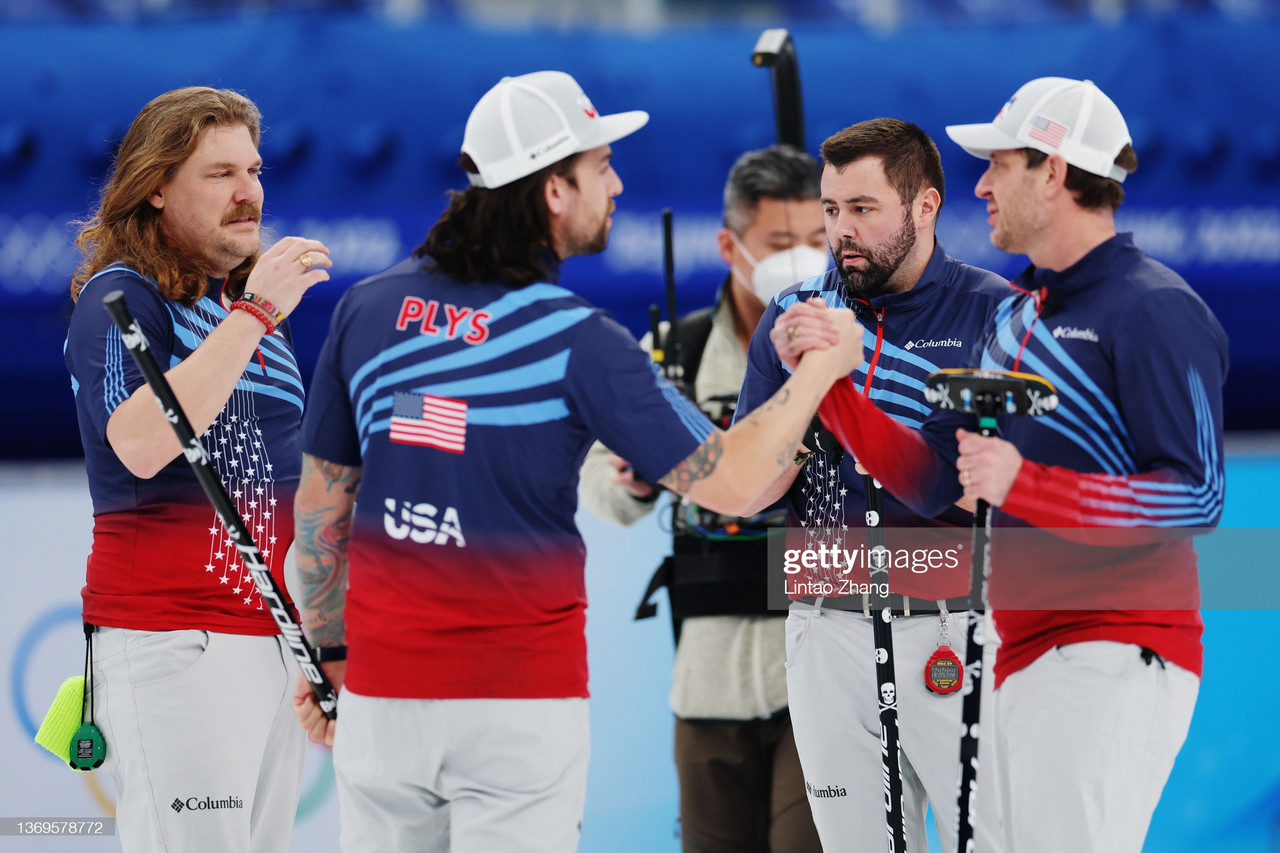 2022 Winter Olympics: Team USA opens title defense with extra end victory over ROC in men's curling