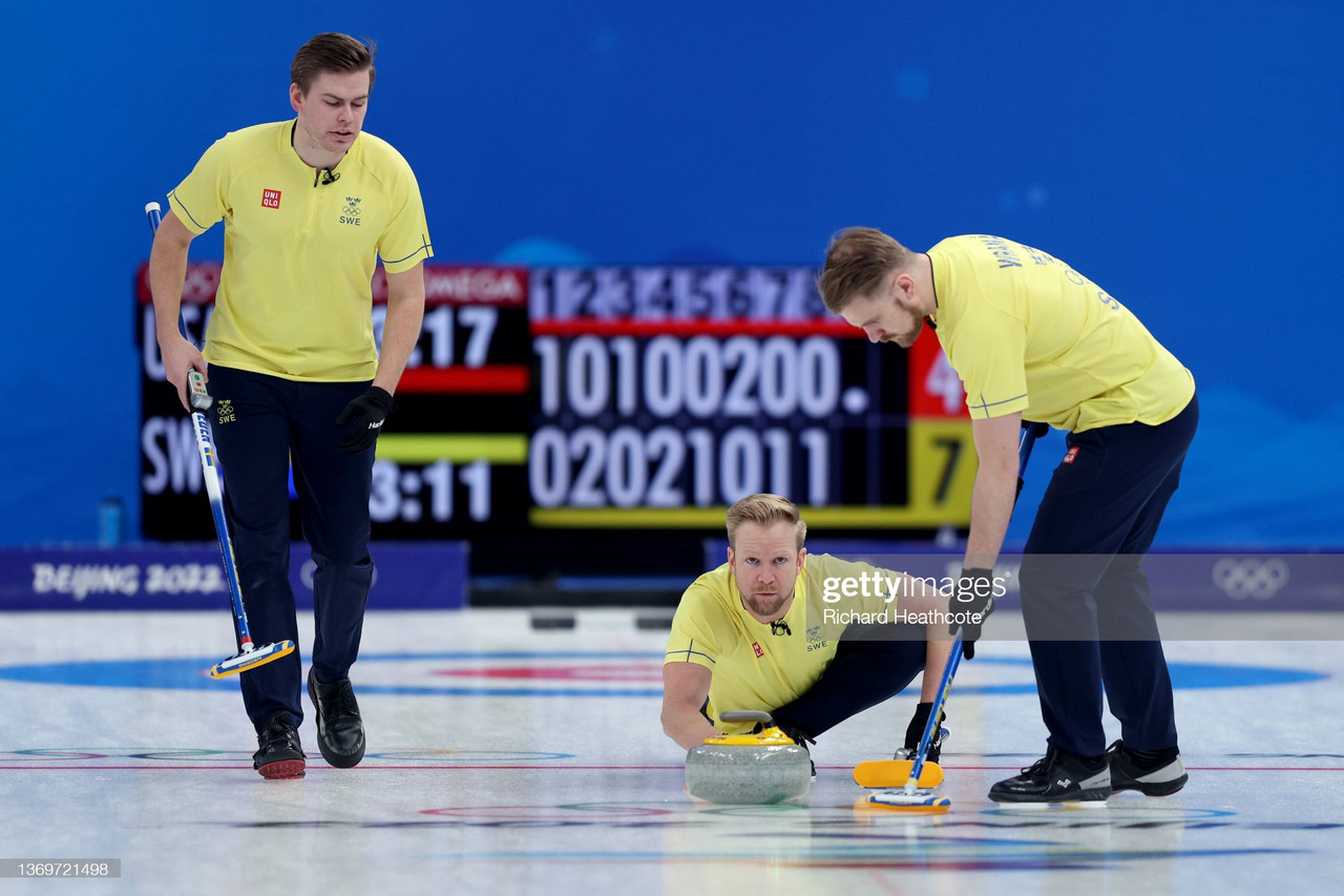 Curling-Edin and Sweden complete Olympic collection with golden