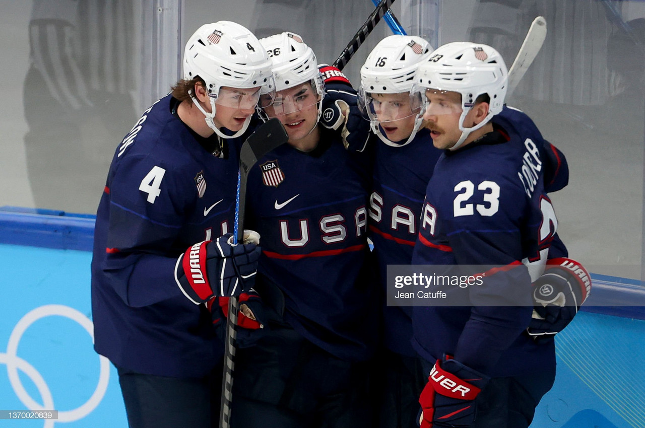 2022 Winter Olympics: Team USA crushes China behind Farrell's five-point night