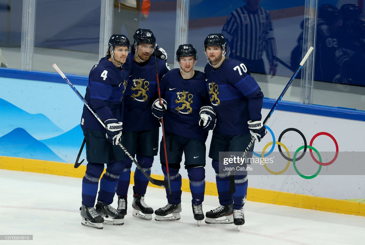 2022 Winter Olympics: Finland romps past Slovakia behind Manninen hat-trick