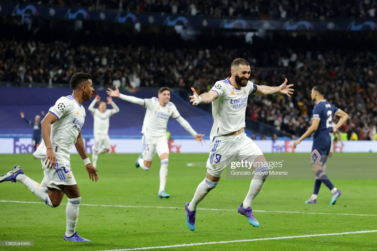 Real Madrid 3-1 PSG [3-2 on agg]: Benzema hat-trick stuns PSG in epic comeback