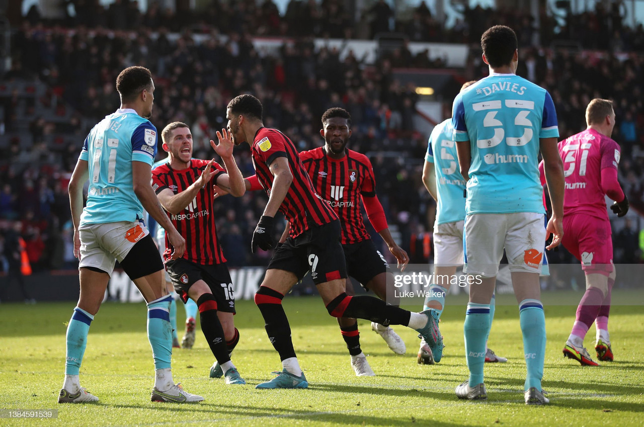 AFC Bournemouth 2-0 Derby County: Cherries see off Rams to go second