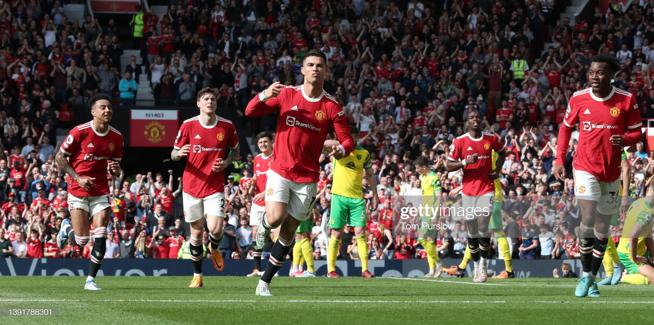Manchester United 3-2 Norwich City: Cristiano Ronaldo's 50th club hat-trick inspires United back into top four race