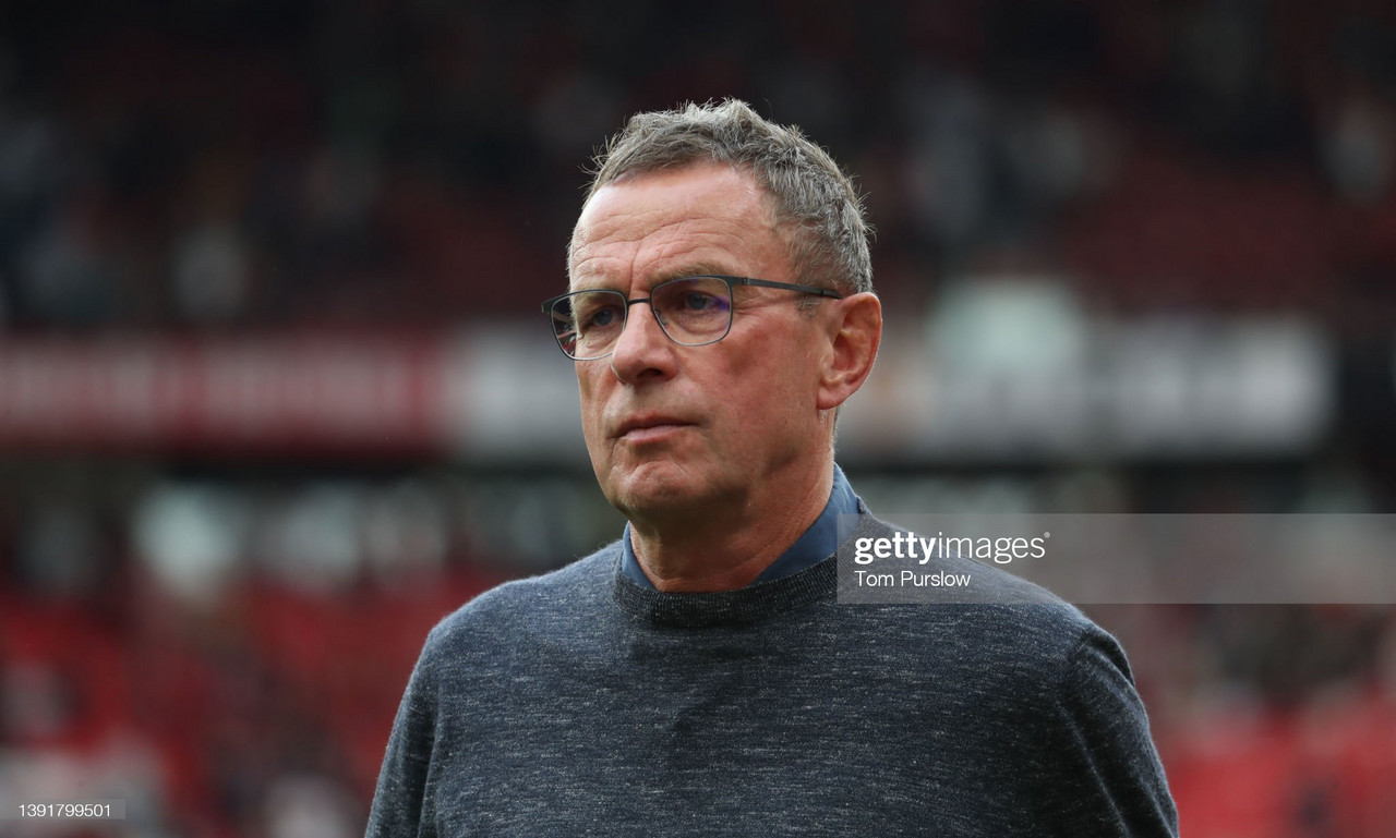 Ralf Rangnick highlights Manchester United's biggest issue