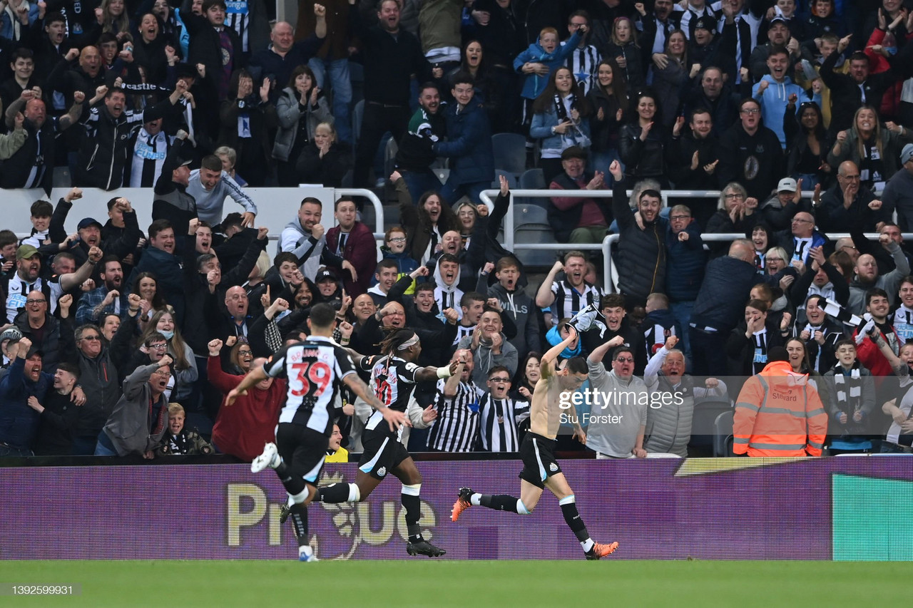 Newcastle United 1-0 Crystal Palace: Miguel Almiron's first half stunner ensures Magpies reach the 40-point mark
