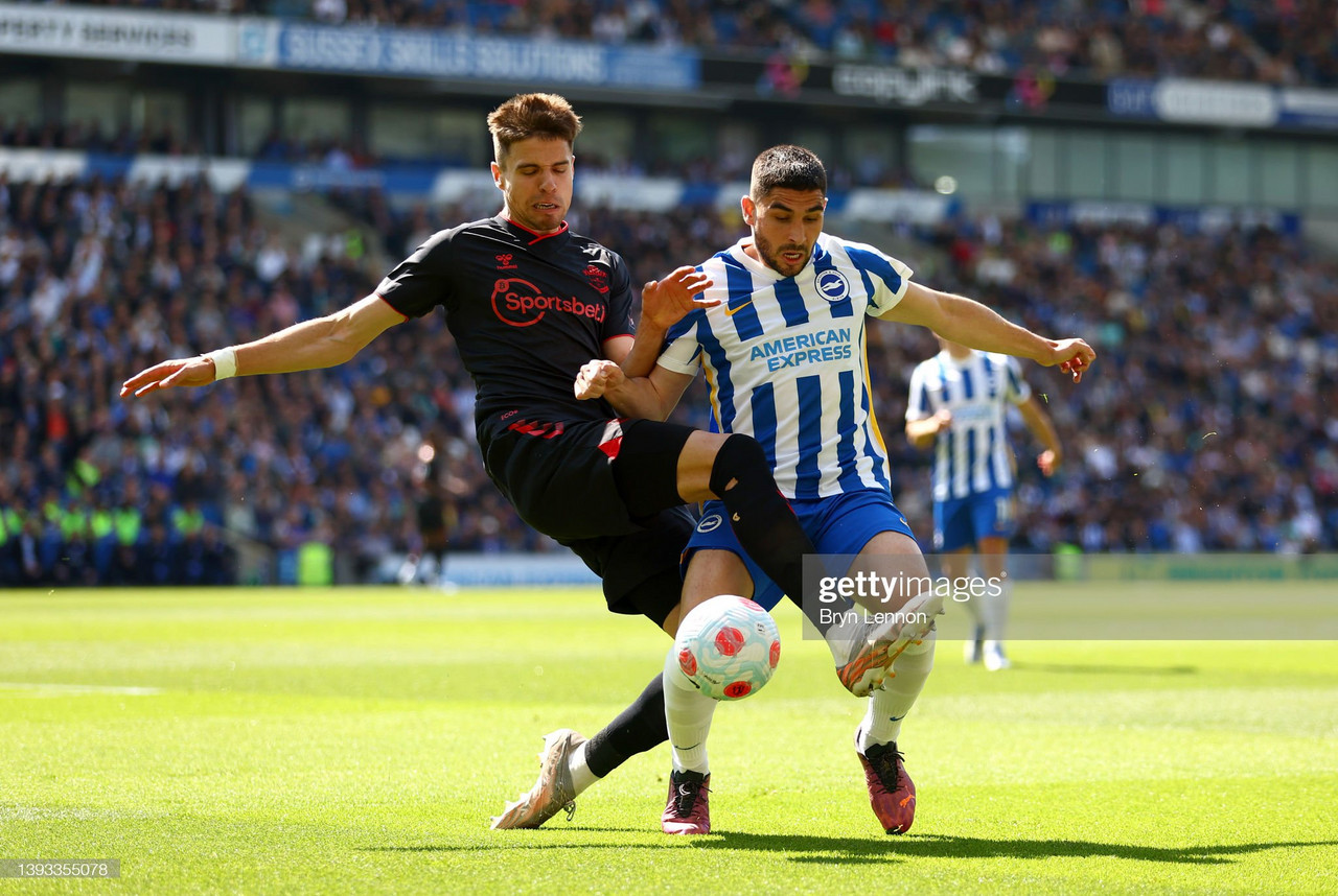 Brighton & Hove Albion 2-2 Southampton: Ward-Prowse double earns Saints hard-fought point