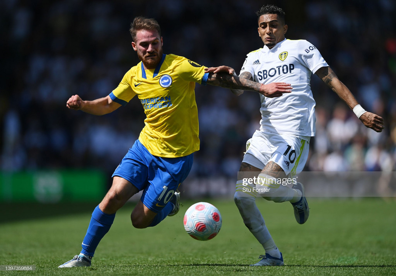 Leeds United 1-1 Brighton & Hove Albion: Last-gasp Struijk goal gives Whites vital point