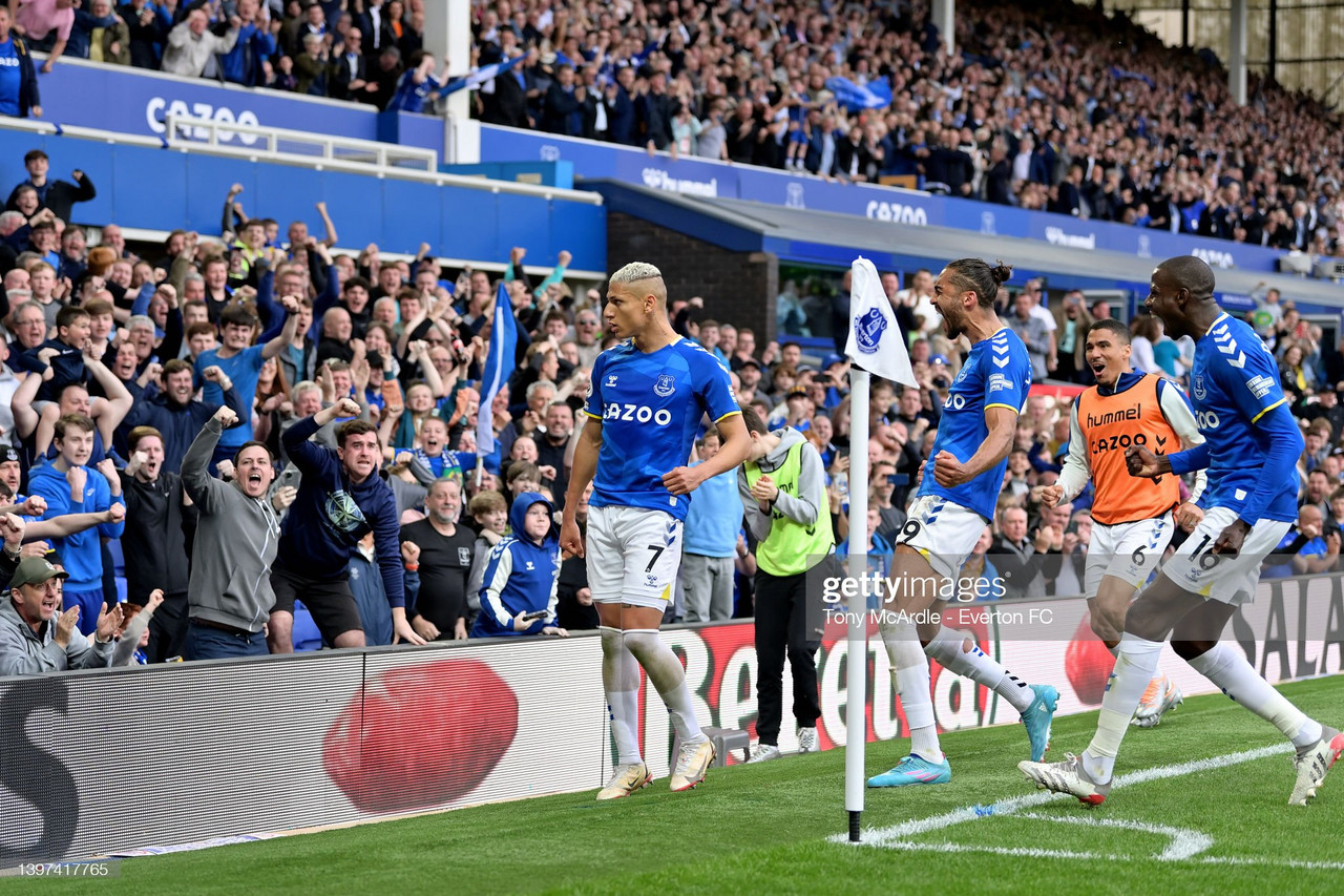 Everton vs Crystal Palace