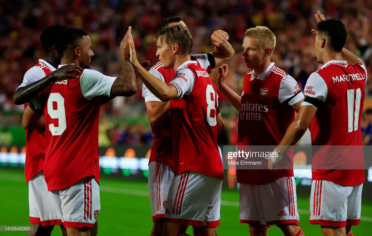 Arsenal 4-0 Chelsea: Arsenal turn on the style to beat London rivals in Florida