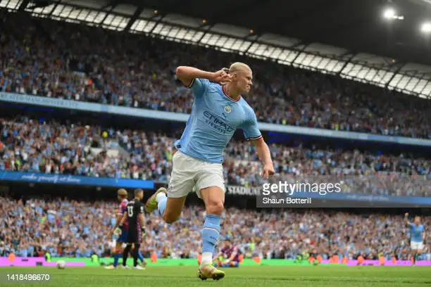 Man City 4-2 Crystal Palace: Erling Haaland hat-trick saves City's blushes