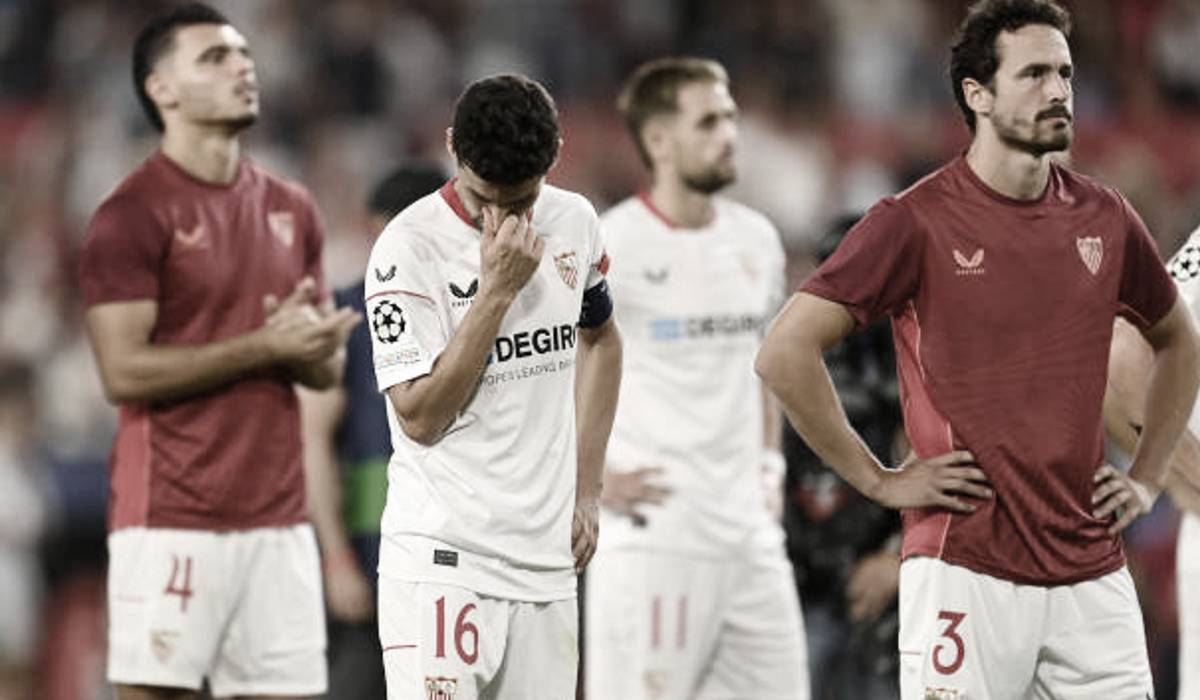 Mal arranque del Sevilla FC en la primera parte de la temporada