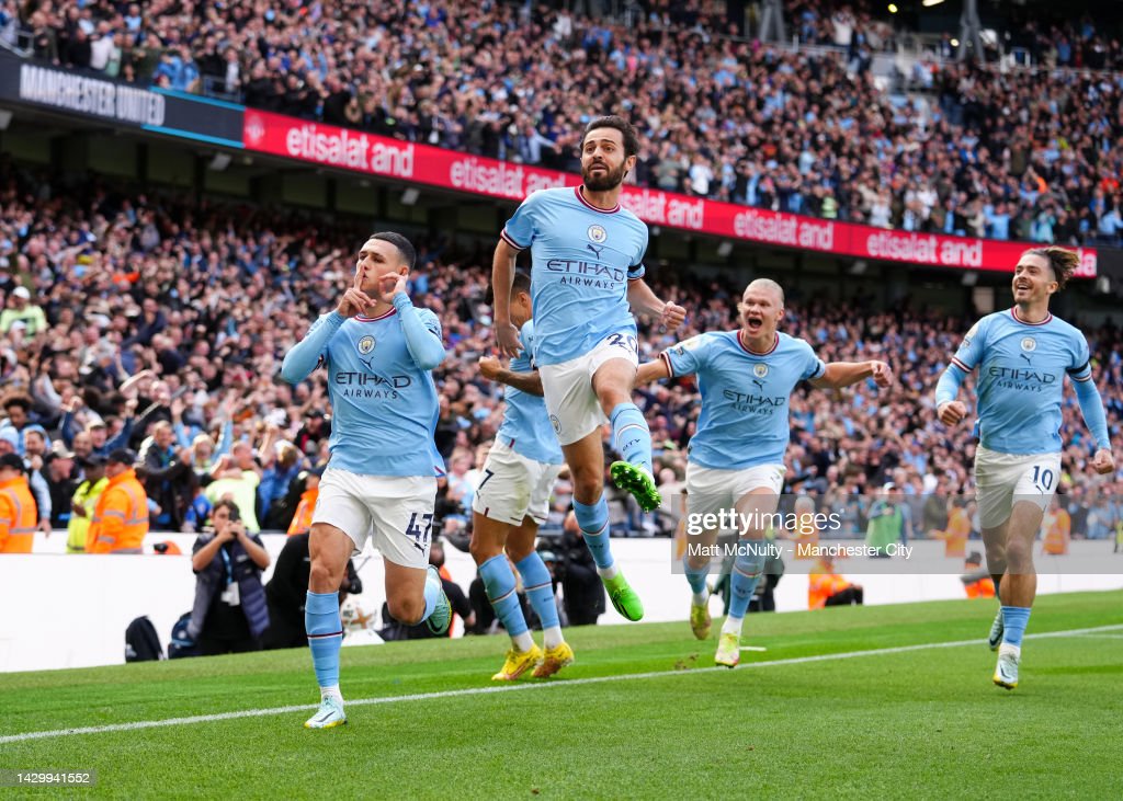 Man City 6-3 Man United: Haaland and Foden shine in derby day win