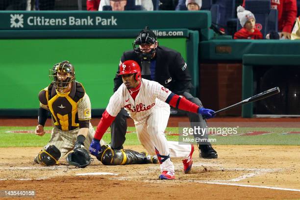 Kyle Schwarber HR, Jean Segura, Phillies top Padres 4-2 in NLCS