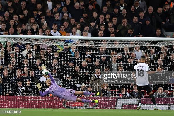 Liverpool 0-0 Derby (3-2 pens): Kelleher&#x27;s hat-trick of saves helps holders into Carabao Cup fourth round