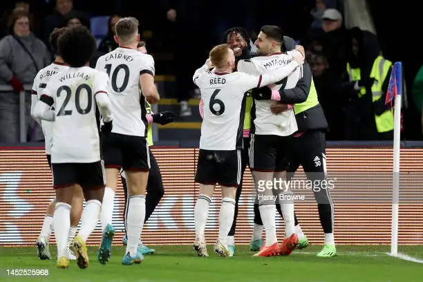 Crystal Palace 0-3 Fulham: Cottagers enjoy Boxing Day victory away from home