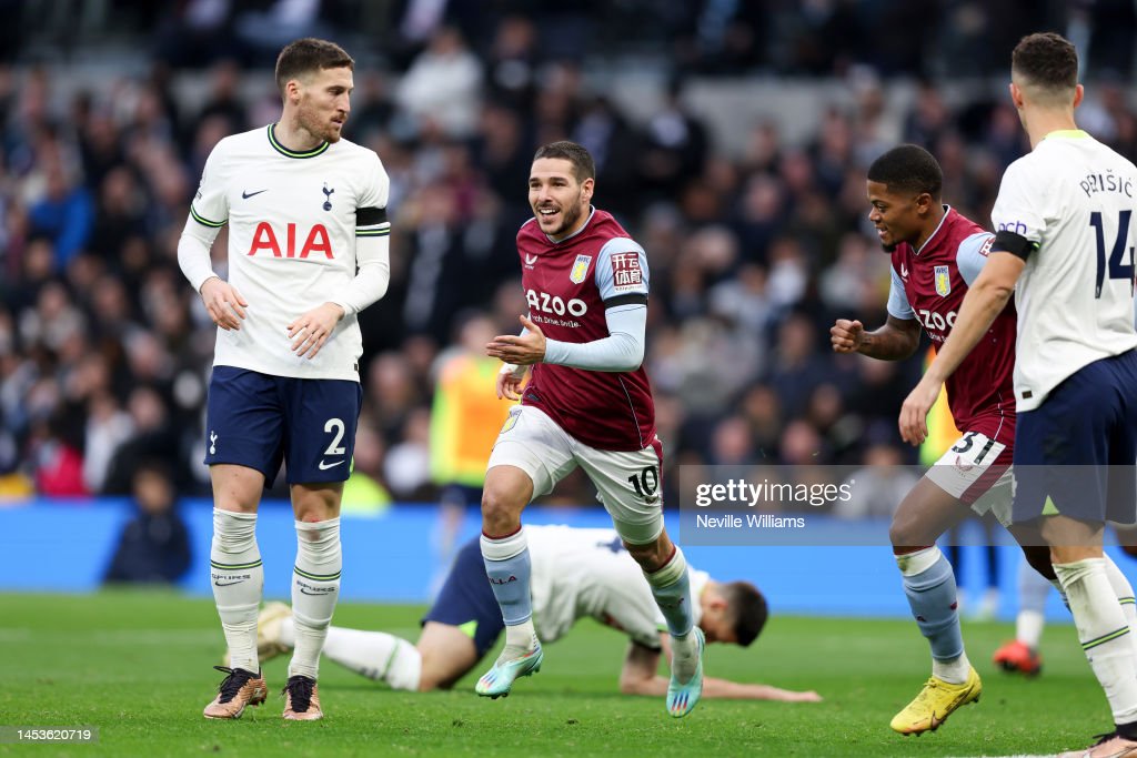 Tottenham Hotspur 0-2 Aston Villa