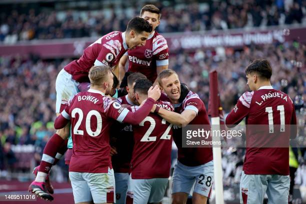 West Ham United 4-0 Nottingham Forest: Hammers out of relegation zone after thrashing Reds