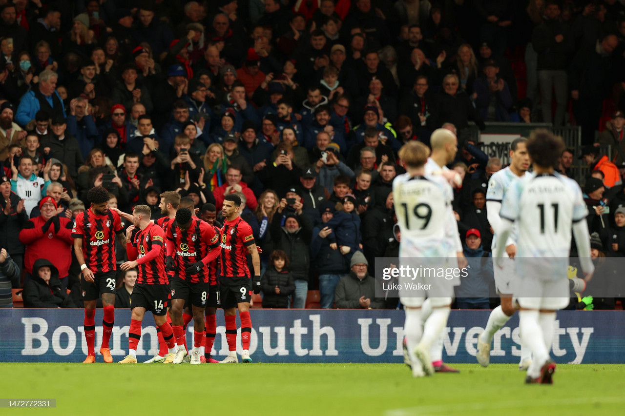 Four things we learnt from Bournemouth's 1-0 win over Liverpool
